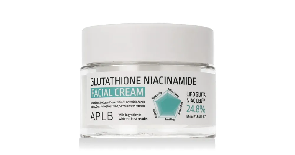 Akce APLB Glutathione Niacinamide Facial Cream 55 ml