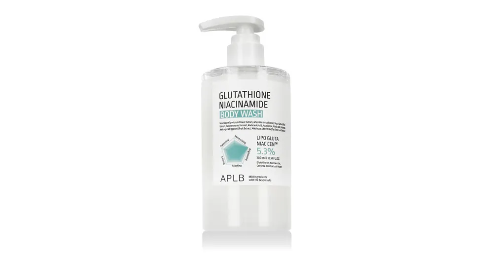 APLB Glutathione Niacinamide Body Wash 300 ml Přímo Od Výrobce