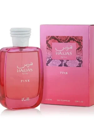 Nejprodávanější Rasasi Hawas Pink For Her EDP 100 ml W