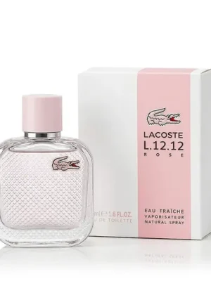 Cenový Hit Lacoste L.12.12 Rose Eau Fraîche EDT poškozená krabička 50 ml W