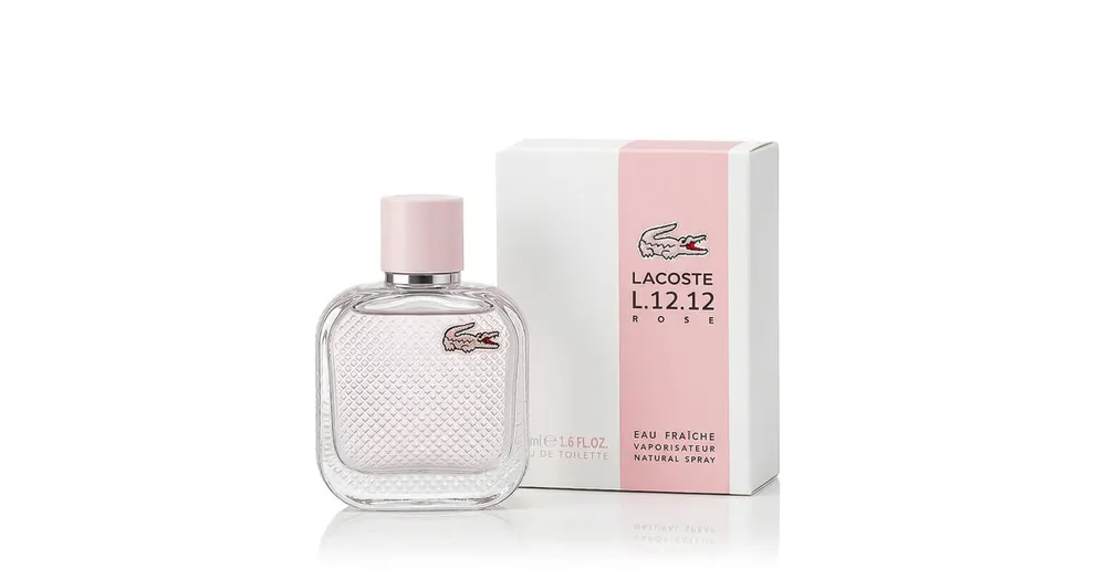 Cenový Hit Lacoste L.12.12 Rose Eau Fraîche EDT poškozená krabička 50 ml W