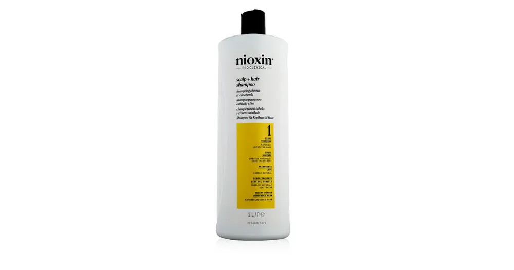 Nioxin System 1 Cleanser Shampoo 1000 ml Výhodná Nabídka