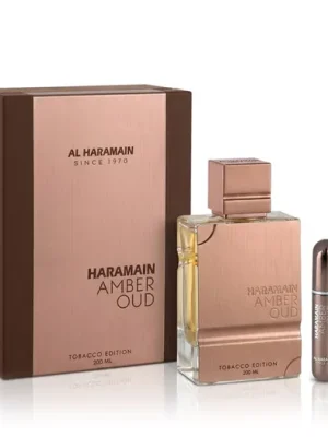 Sleva Al Haramain Amber Oud Tobacco Edition EDP 200 ml + kapesní sprej plnitelný UNISEX