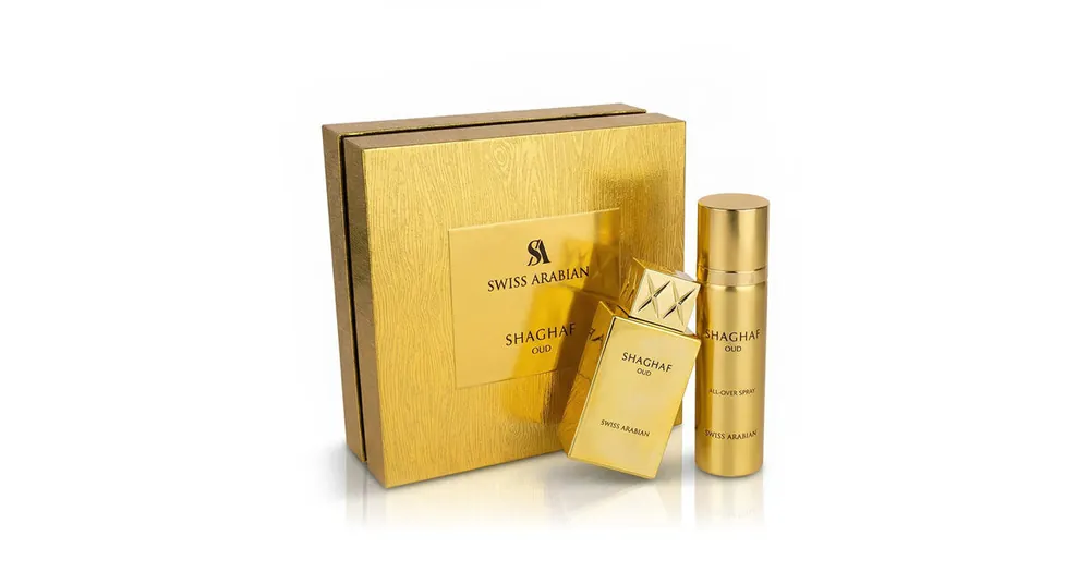 Swiss Arabian Shaghaf Oud EDP 75 ml + tělový sprej 75 ml UNISEX Super Cena
