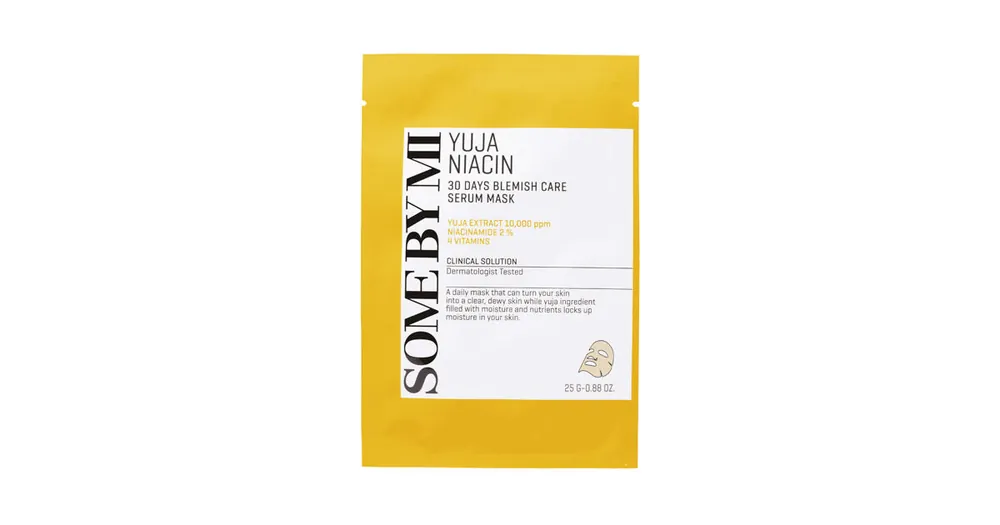 Výprodej Some By Mi Yuja Niacin 30 Days Blemish Care Serum Mask 25 g