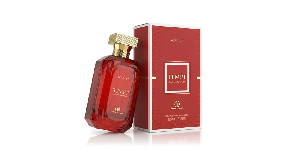 Oblíbený Grandeur Tempt Scarlet EDP 100 ml UNISEX