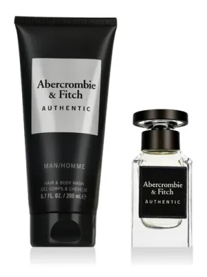 Abercrombie & Fitch Authentic Man EDT 50 ml + SG na tělo i vlasy 200 ml M Tovární Cena