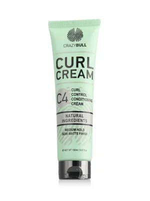 Sezónní Sleva CrazyBull C4 Curl Cream 150 ml