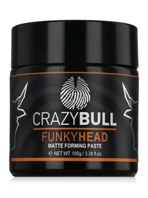 Omezená Nabídka CrazyBull Funky Head Matte Forming Paste 100 g