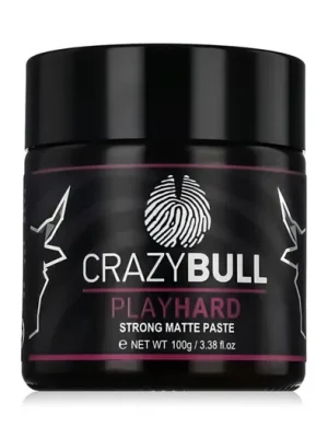 Expresní Doručení CrazyBull Play Hard Strong Matte Paste 100 g