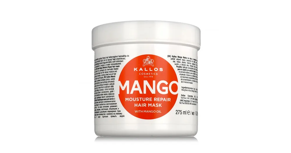 Finální Výprodej Kallos Mango Moisture Repair Hair Mask 275 ml
