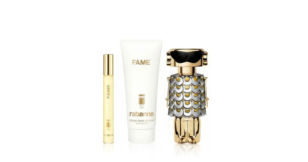 Sezónní Sleva Rabanne Fame EDP 80 ml + EDP MINI 10 ml + BL 100 ml W