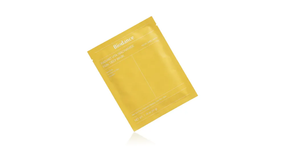 Biodance Radiant Vita Niacinamide Real Deep Mask 34 g Finální Výprodej