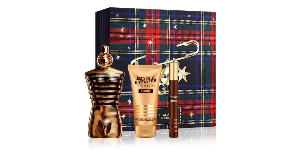 Jean Paul Gaultier Le Male Elixir Parfém 125 ml + Parfém MINI 10 ml + SG 75 ml M Cenový Hit
