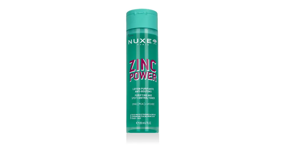 Nuxe Zinc Power Purifying And Spot Control Toner 200 ml Bezpečná Platba