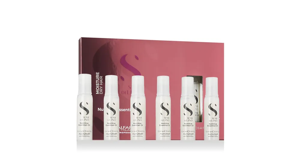 Alfaparf Milano Semi Di Lino Moisture Nutritive Essential Oil 6 x 13 ml Finální Výprodej
