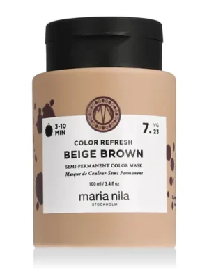 Maria Nila Colour Refresh maska na vlasy s barevnými pigmenty Beige Brown 100 ml Nízká Cena