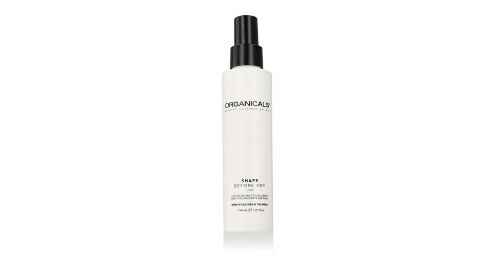 Organicals® SHAPE BEFORE DRY Lime Volumizer Pre-Styling Spray 150 ml Nakupujte Hned