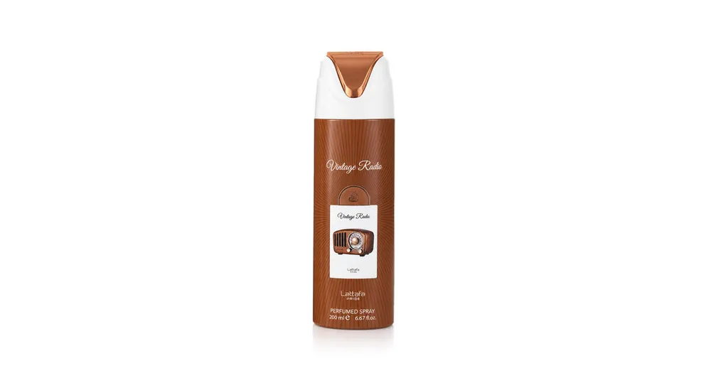 Zlevněný Lattafa Pride Vintage Radio DEO ve spreji 200 ml UNISEX