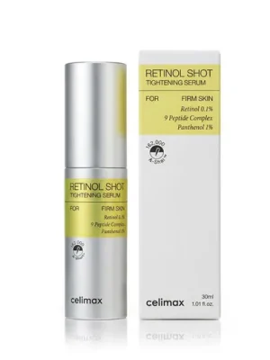 Časově Omezené Celimax Retinol Shot Tightening Serum For Firm Skin 30 ml