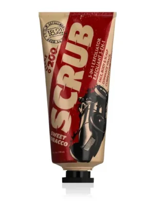 18.21 Man Made Octane 3-In-1 Exfoliant Scrub - Sweet Tobacco 178 ml Vrácení Zdarma
