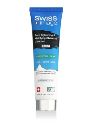 SWISS Image Essential Care Pore Tightening & Mattifying Charcoal Cleanser 100 ml Odeslání Ihned