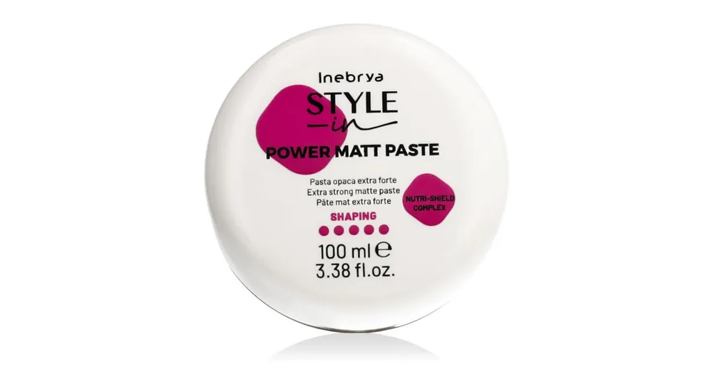 Přímo Od Výrobce Inebrya Style-In Power Matt Paste Extra Strong 100 ml