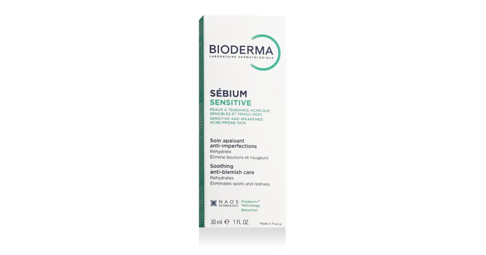 Bioderma Sébium Soothing Anti-Blemish Care 30 ml Jen Po Omezenou Doba