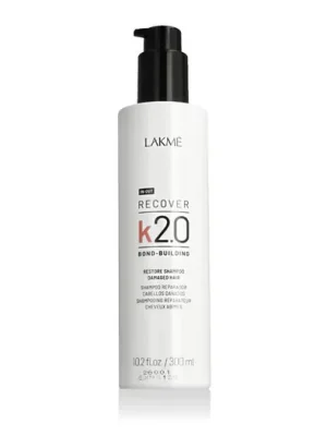 Aktuální Lakme K2.0 Recover Restore Shampoo Damaged Hair 300 ml